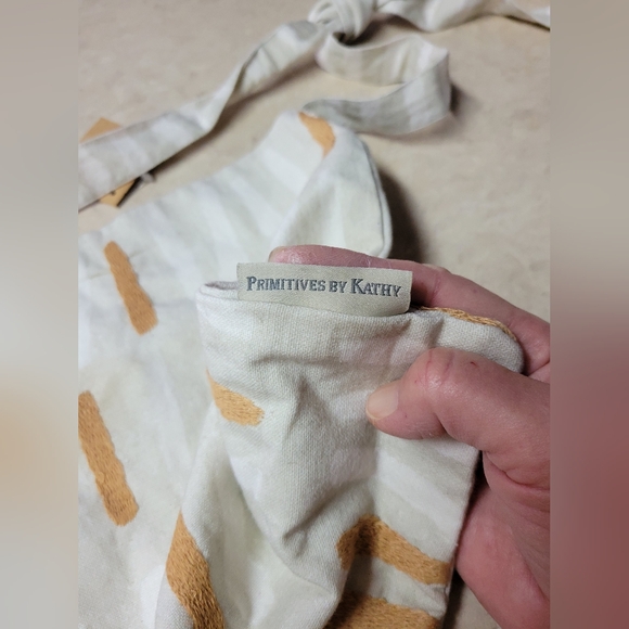 NWT primitives by Kathy boho cotton fabric small tote Oliva - Picture 5 of 7